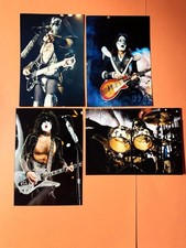 KISS  CLASSIC ROCK  ARTIST IN CONCERT PHOTO SET 4 3x5 Photos #7