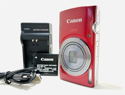 [Read] Canon IXY 150 PowerShot 160 Red Works Perfectly From Japan [Excellent+5]
