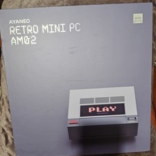 New/open box) Ayaneo AM02 Retro Mini-PC– Barebone MINI PC AM02  New/open box)