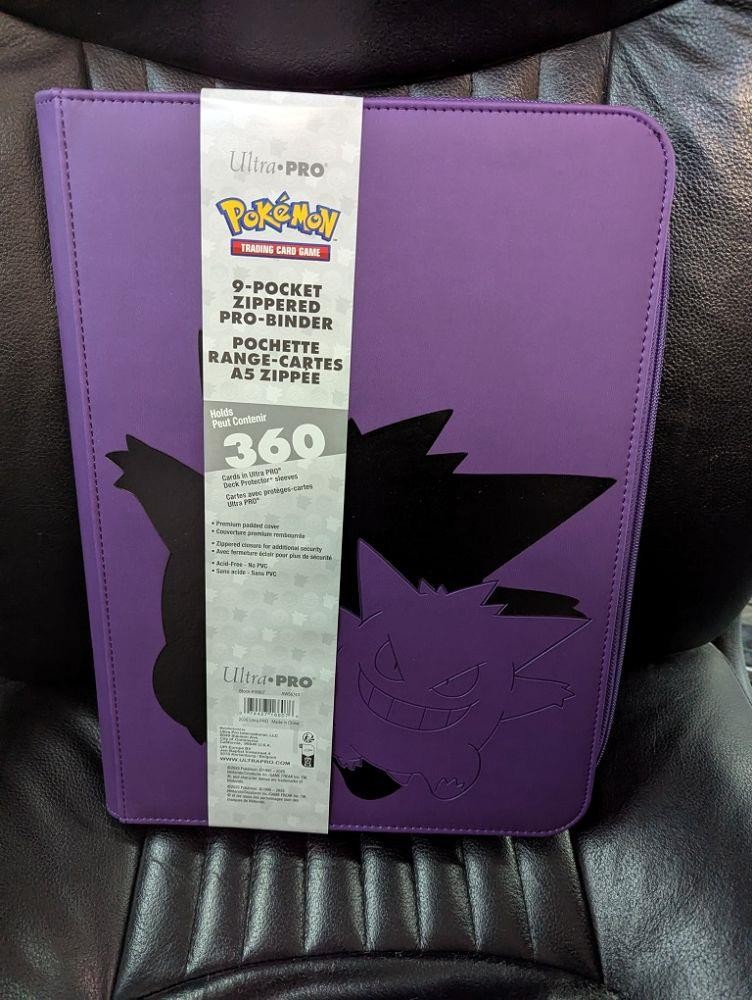 ULTRA PRO 9 POCKET ZIP BINDER ELITE GENGAR Q3-2025 | eBay