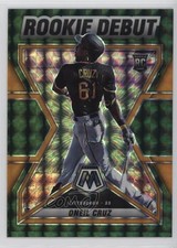2022 Panini Mosaic Rookie Debut Green Mosaic Prizm Oneil Cruz #RD-5 11nq