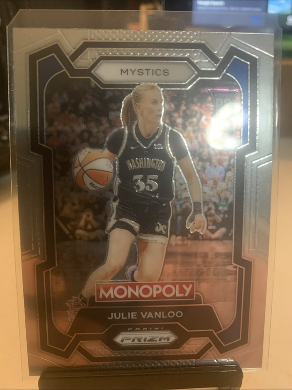 2024 Panini Prizm Monopoly WNBA Julie Vanloo #34 Rc