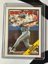 1988 Topps #523 Gary Roenicke Atlanta Braves