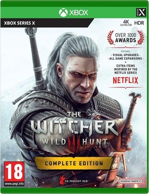 Xbox Series X The Witcher 3 Wild Hunt Complete Edition mit DLC Spiel Disc