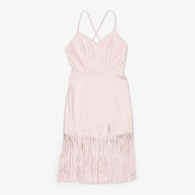 Lovers + Friends Firefly Dress Size XS Blush Pink Pastel Party Festival Girlcore