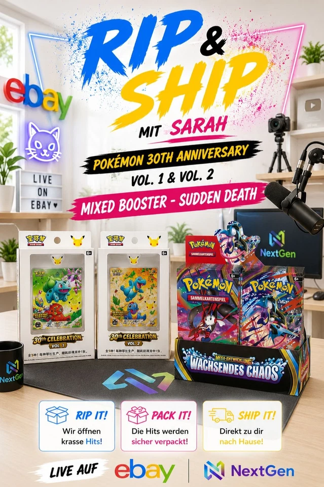 Slabs im Sudden Death + Wachsendes Chaos Rip + 30th V1+V2 - mit Sarah