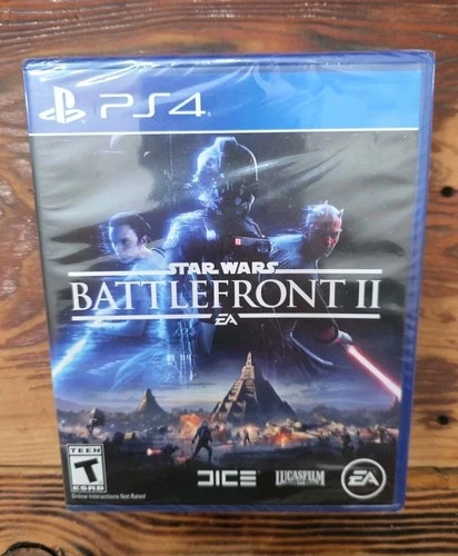 SONY PS4 PlayStation 4 STAR WARS BATTLEFRONT II 2 EA New Sealed 2017 MISB