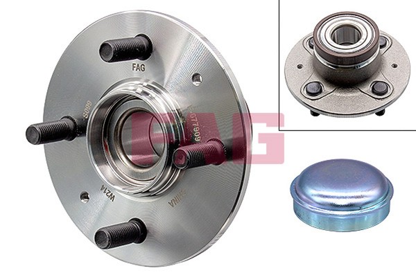 Schaeffler Fag Radlagersatz 713 6179 40 FüR GM3 Jazz GM2 Honda Insight City 3 5-image
