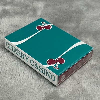 SEALED (Dinged) Cherry Casino V3 Aqua Playing Cards Pure Imagination USPCC