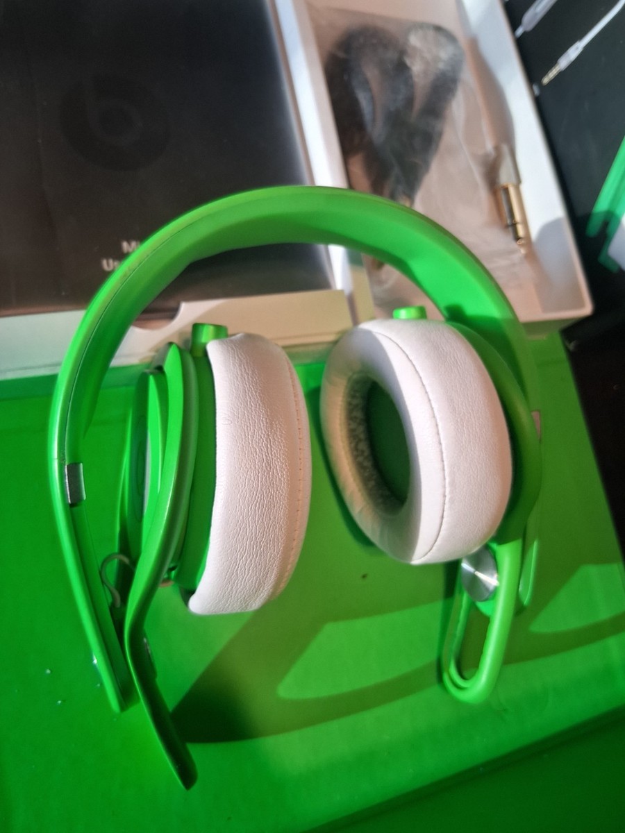 Beats Mixr Mixer Wired Headphones Neon Green Limited Edition David