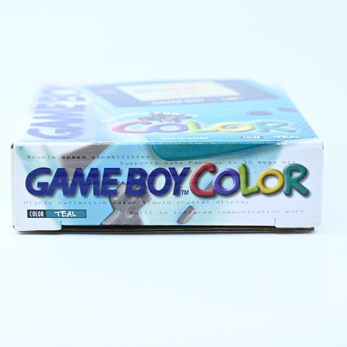 Teal Nintendo Gameboy Color Boxed Console - AUS PAL - FREE POST! - Picture 6 of 18