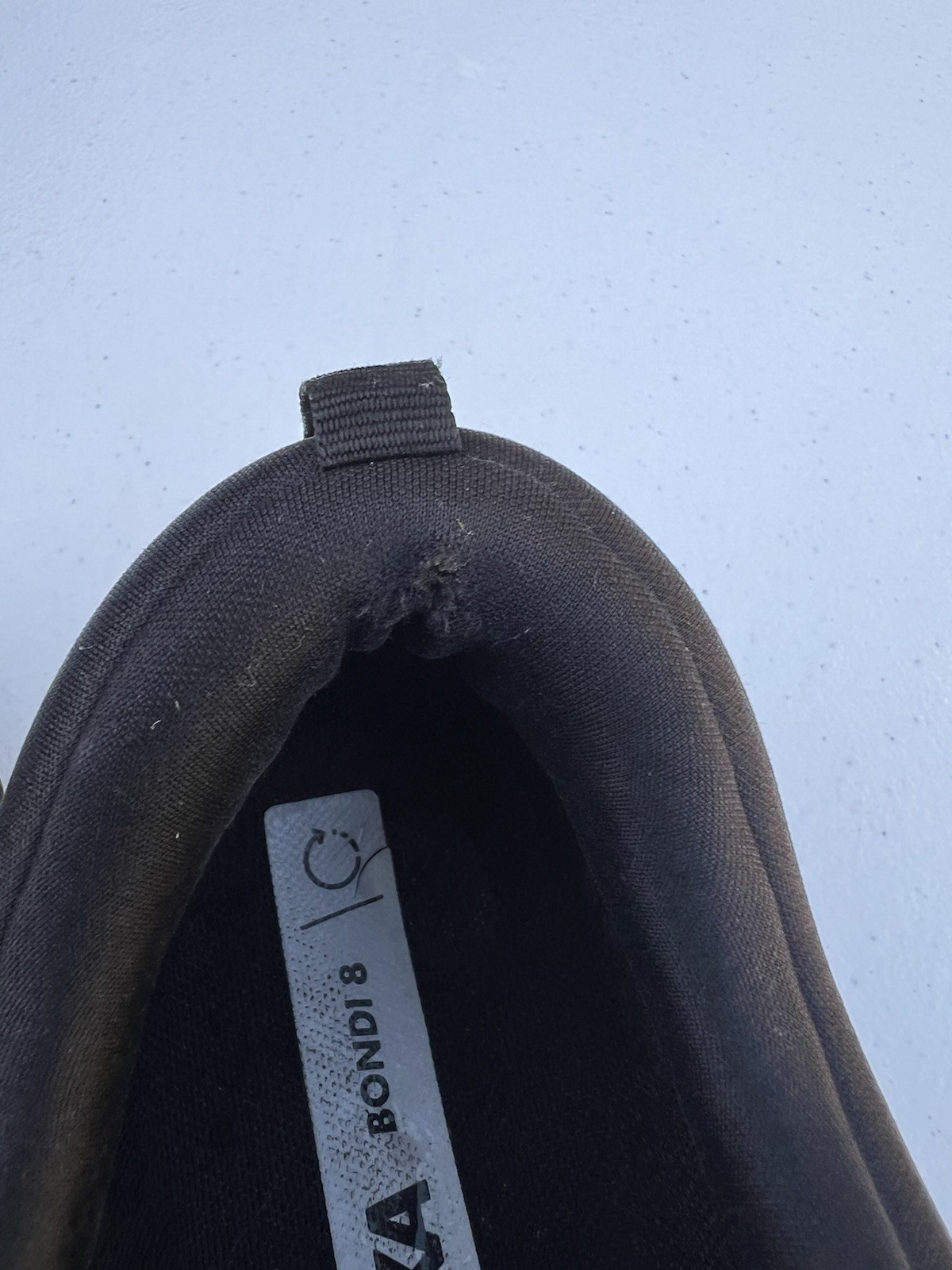 Men’s Black HOKA Bondi 8 Running Shoes Size 13 thumbnail 11