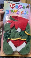 TY gear for beanie kids ELF new in package Holiday Christmas Set