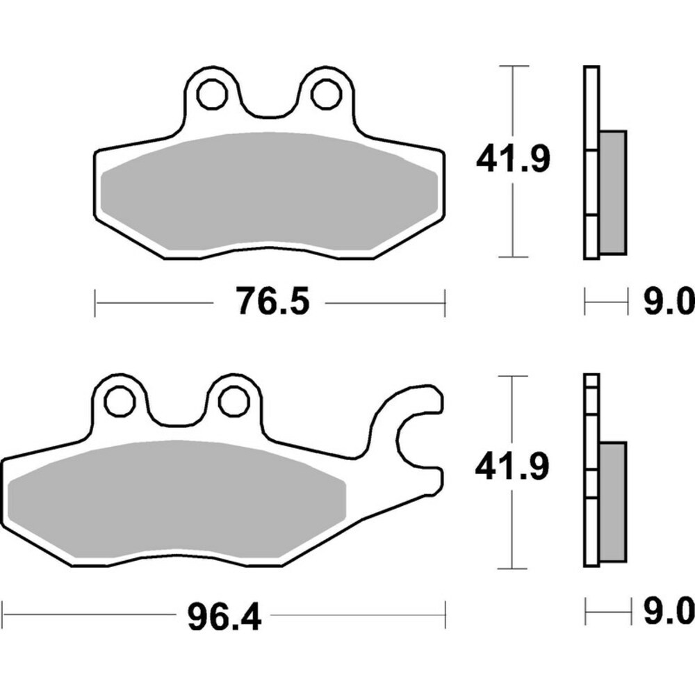 Brembo 07060XS Sintered Brake Pads For Motorcycle Parts Accessories