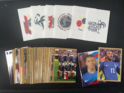 PANINI SET COMPLET FIERS D'ETRE BLEUS WC RUSSIA 2018 MBAPPE - Photo 1/2