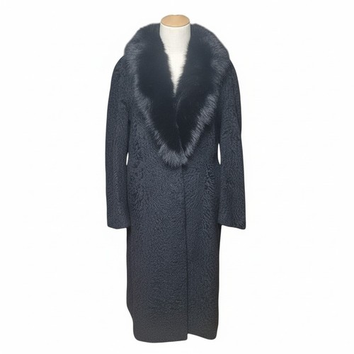 Astrakhan Real Fur Long Coat