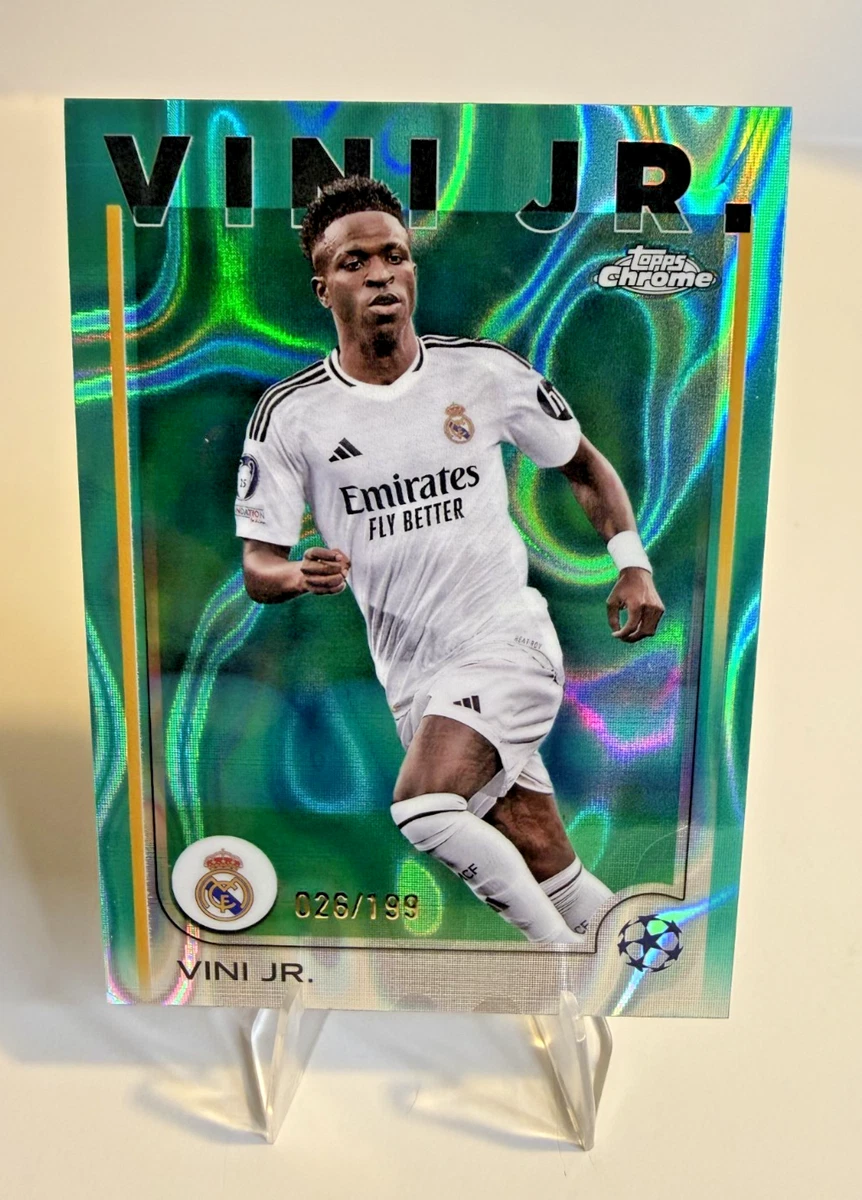 Topps Chrome UEFA 25枚限定 VINICIUS JUNIOR 25+ 2024-25 Topps Chrome Uefa Club Competitions - Vinicius Junior