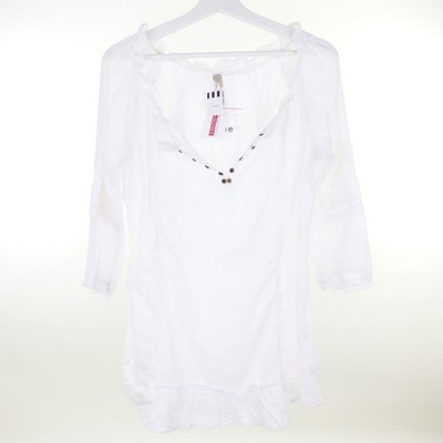 TREDY blouse blouse lace white size 44