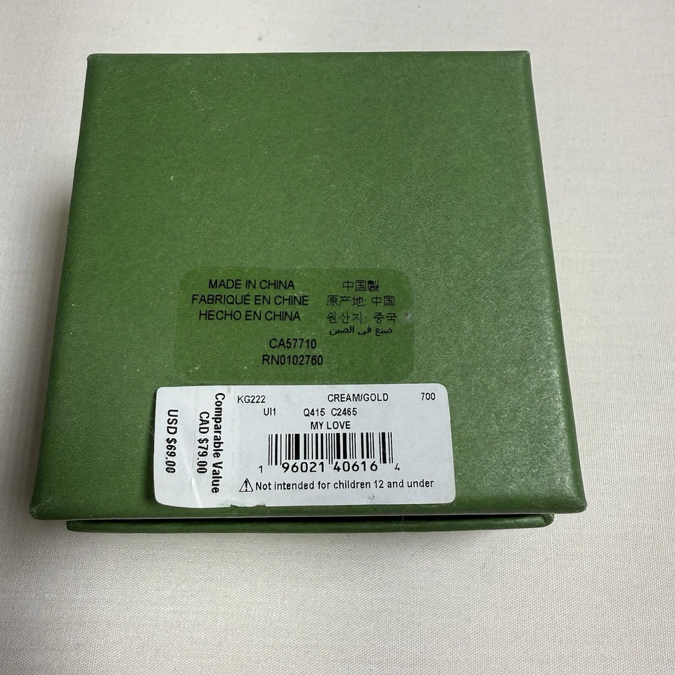 Collar Colgante Kate Spade Nueva York Perla y Circonita Cúbica en Forma de Corazón Nuevo con Etiquetas Foto 3 de 3