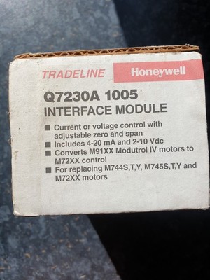 Honeywell Q7230A 1005 Schnittstellenmodul