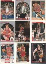 🏀 HUGE 35 + different BULLS cards lot 1990 - 2025 M. Jordan Pippen Rodman