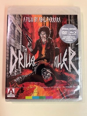 New Old Stock- The Driller Killer Blu-ray + DVD Arrow Video, Abel Ferrara, Bonus