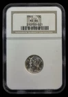 1944-P Mercury 90% SILVER Dime 10c NGC MS66