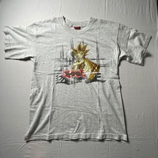 Vintage Yu-Gi-Oh Y2K Yami Yugi T-Shirt Size XL White Anime