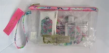 NWT Lilly Pulitzer Personal Care Kit, 5 Piece