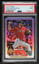 2023 Topps Series 1 Rainbow Foil Josh Winckowski #76 PSA 9 MINT 0s2w