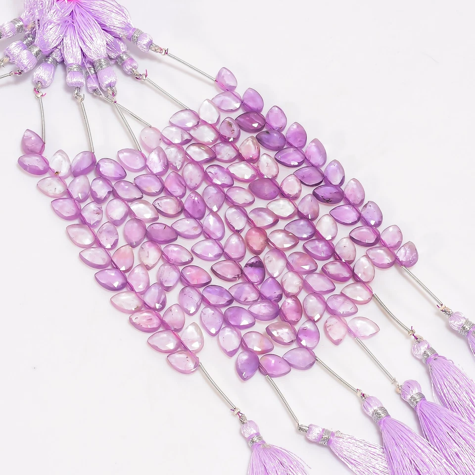 Аметист драгоценных камней грушевидной формы граненые бусины 10 X 7 X 4 мм прядь 4 «UGB-829 - Изображение 2 из 4