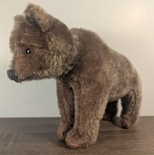 1920's Steiff Mohair Teddy Bear No Wheels or Button Excelsior Stuffed Antique