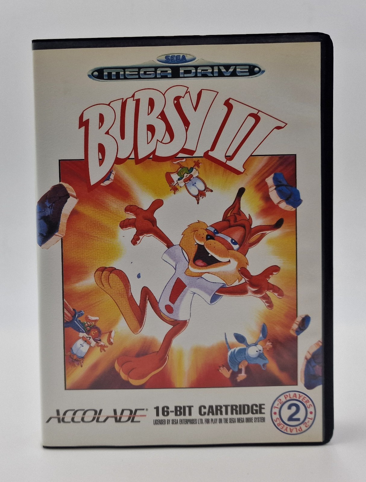 Bubsy II 2 - SEGA Megadrive Mega Drive - Complet - PAL - Excellent Etat
