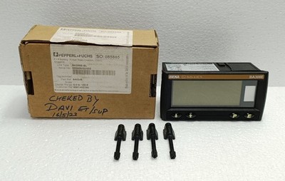 BEKA BA308E-BL Digital Anzeigelampen 4 Zahl Ex Ia Iic T5 Display 544345 Neu