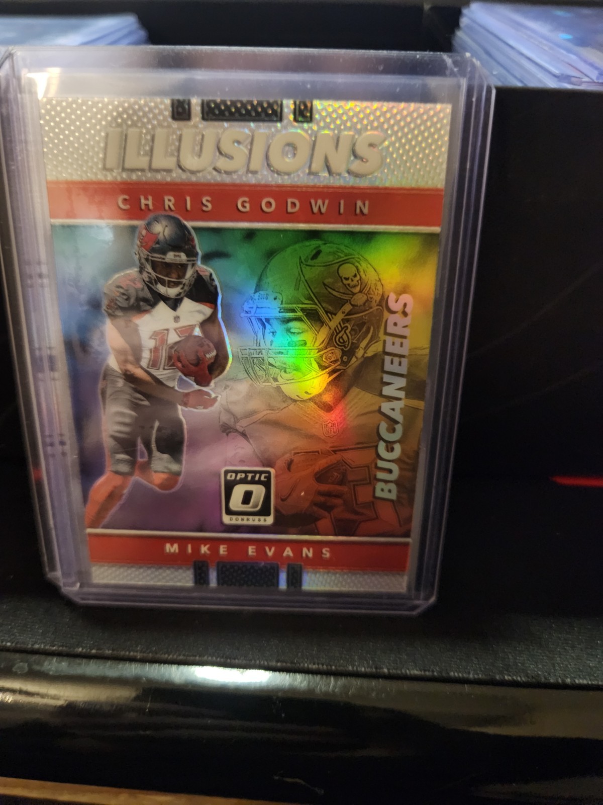 2017 Donruss Optic Mike Evans Chris Godwin Illusions #25 Buccaneers