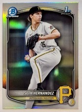 2025 Bowman Draft Chrome Seth Hernandez 1st Refractor #BDC-25