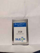 Silicon Drive (Western Digital) 2GB Type II PCMCIA PC Card SSD-P02GI-3012