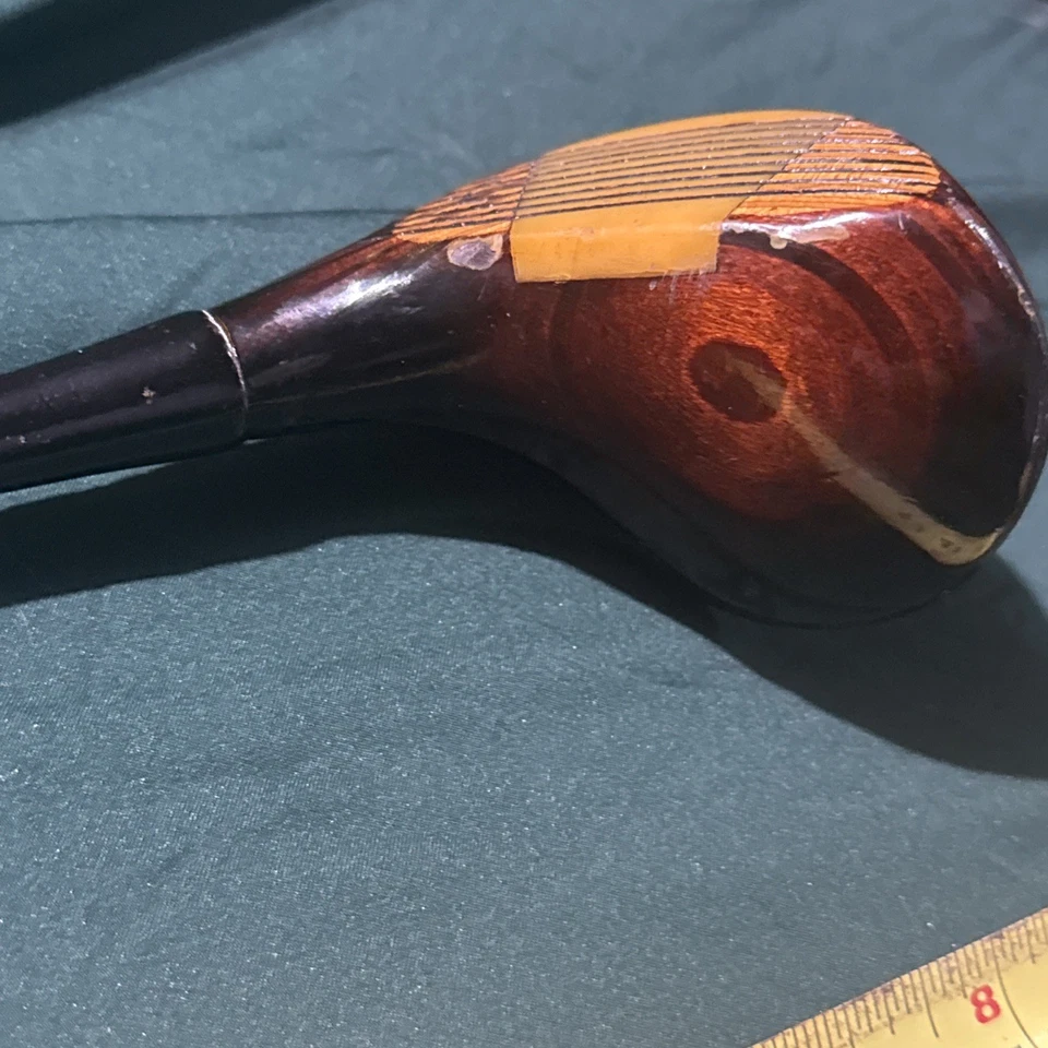 Vintage Wilson Professional 4300 #1 Driver Persimmon Brass Sole Swing Weighted - Image 4 of 4