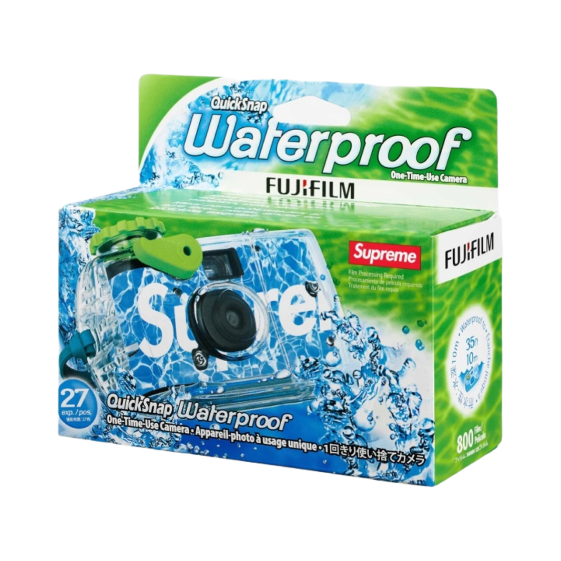 フィルムカメラ Supreme Fujifilm Waterproof Camera Blue Supreme x Fujifilm Waterproof Camera Blue - 24SS | eBay UK