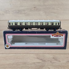 Bachmann 34-125B GWR Collett 60ft 1st/3rd Coach Chocolate Cream OO Gauge