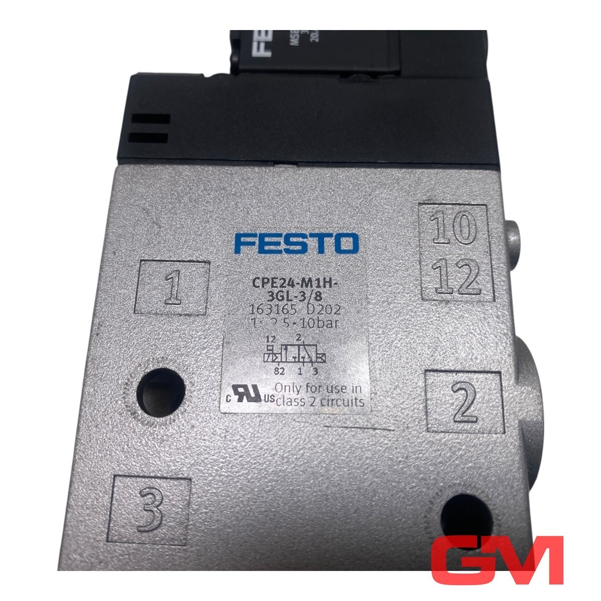 Festo Solenoid Valve CPE24-M1H-3GL-3/8 163165