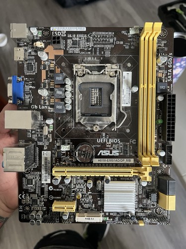 Placa madre de escritorio ASUS H81M-E/M51AD/DP_MB mATX LGA 1150/zócalo H3 DDR3 SDRAM - Imagen 3 de 3