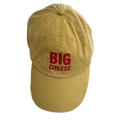 Murray s Big Cheese Adams Upscale Cotton Dad Golf Hat Baseball Cap Leather Strap