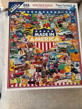 White Mountain 1000 piece puzzle Called 'Made in America" has Fiesta in it.