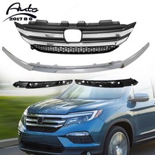 Wsurround Trim Front Upper Grille 71150tg7a00 For Honda Pilot 2016-2018