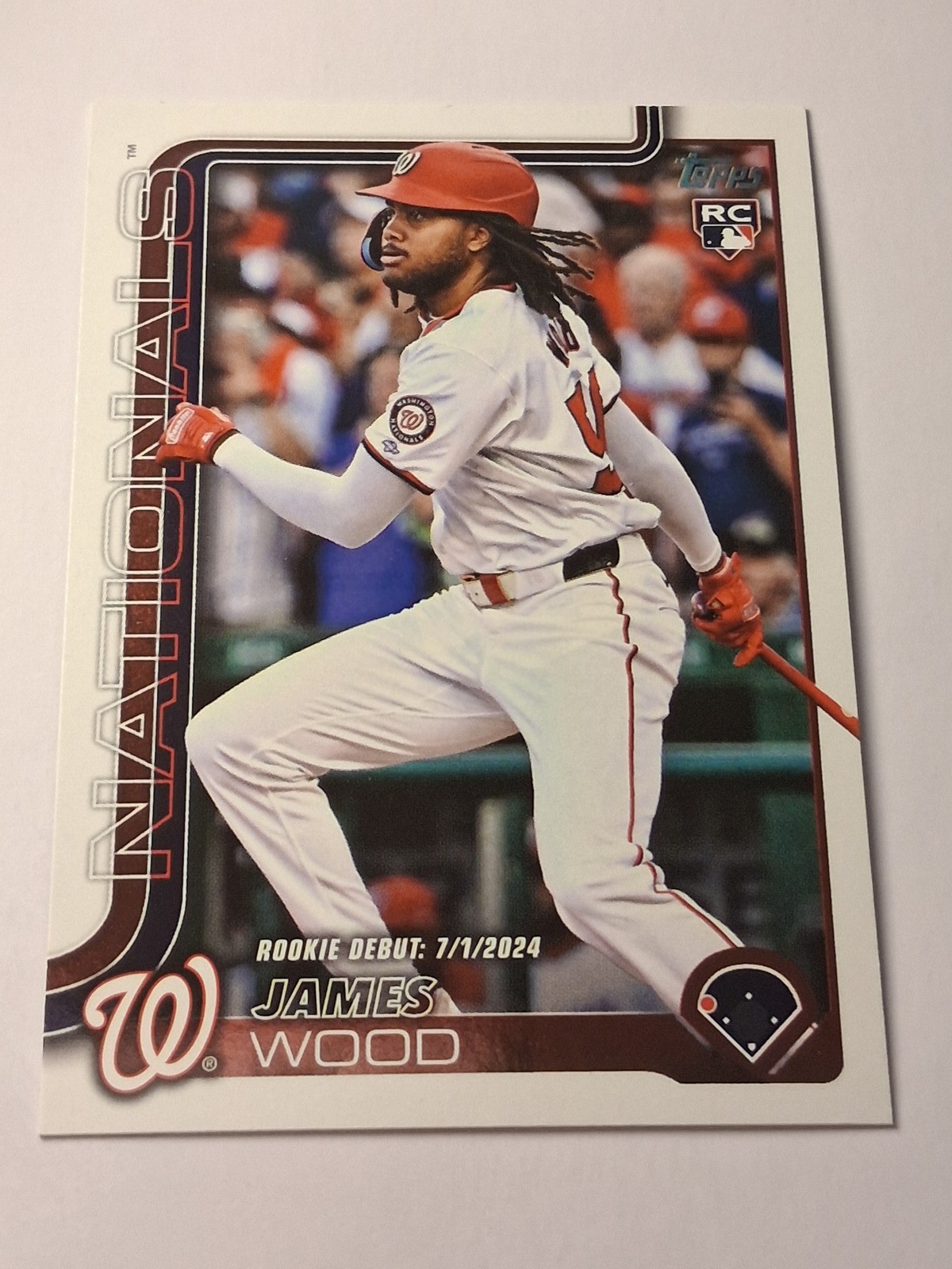 2025 Topps Update #US218 James Wood