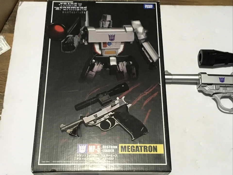 Transformers Obra Maestra MP-5 MEGATRON USADO Takara. Foto 2 de 4