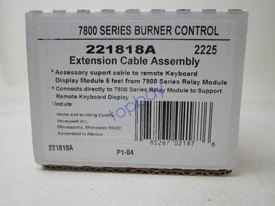 1PC NEW Honeywell 221818A Burner Control 7800 Series Extension Cable Assembly