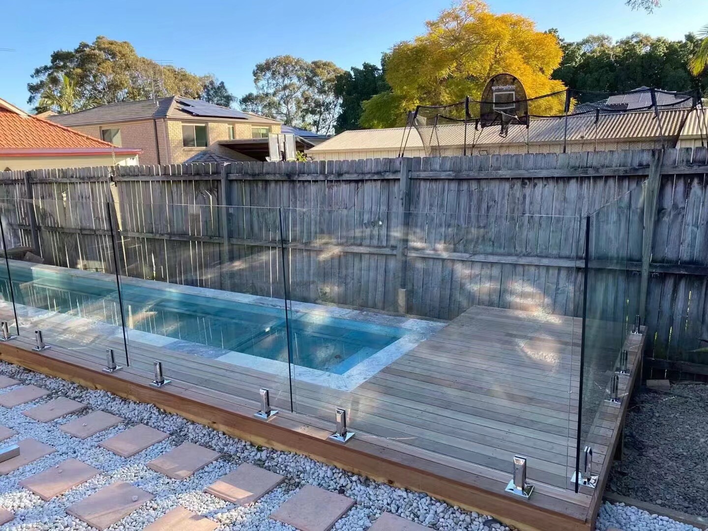 Frameless Glass Pool fencing and Glass Balustrade eBay