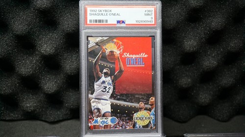 1992-93 Skybox #382 Shaquille O'Neal ROOKIE RC PSA 9 Graded Card NBA Shaq ONeal - Bild 1 von 12